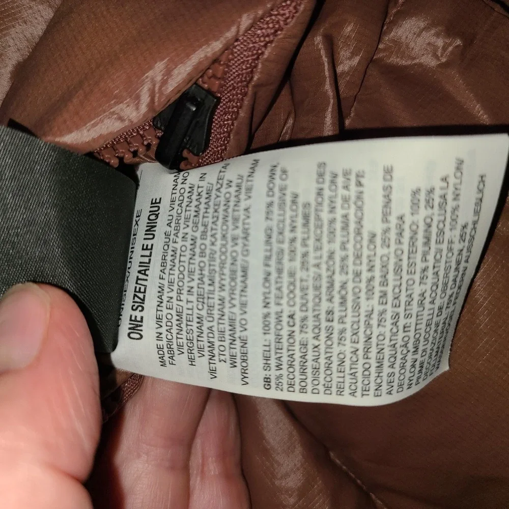 The North Face City Voyager Scarf Down Marron Brown One Size
